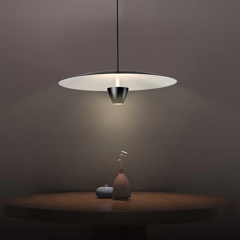 Arisha Nórdica Simple Diseño Metal Lámpara Colgante Negra