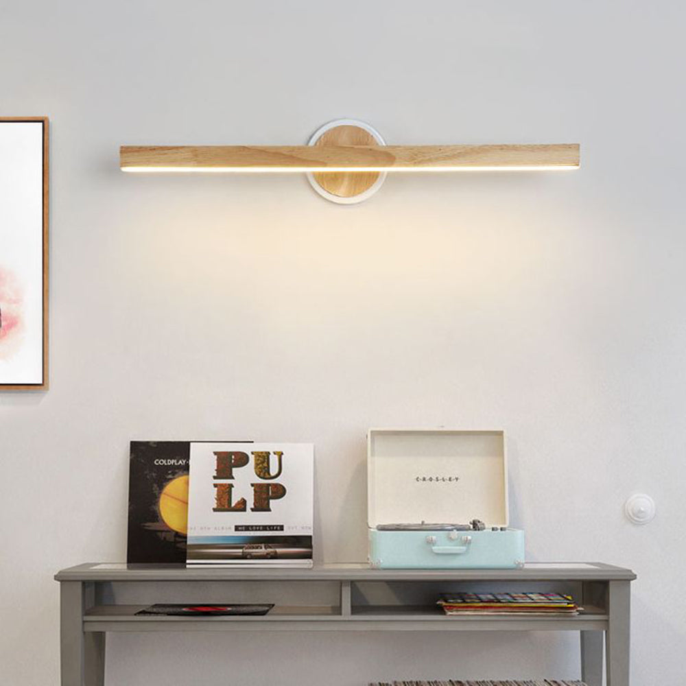 Muto Madero Aplique de Espejo para baño, Lineal & Círculo, L60CM