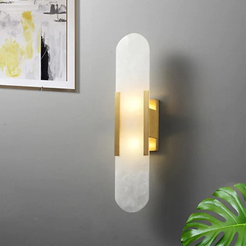 Nordic Moderno LED Aplique de Pared Negro/dorado