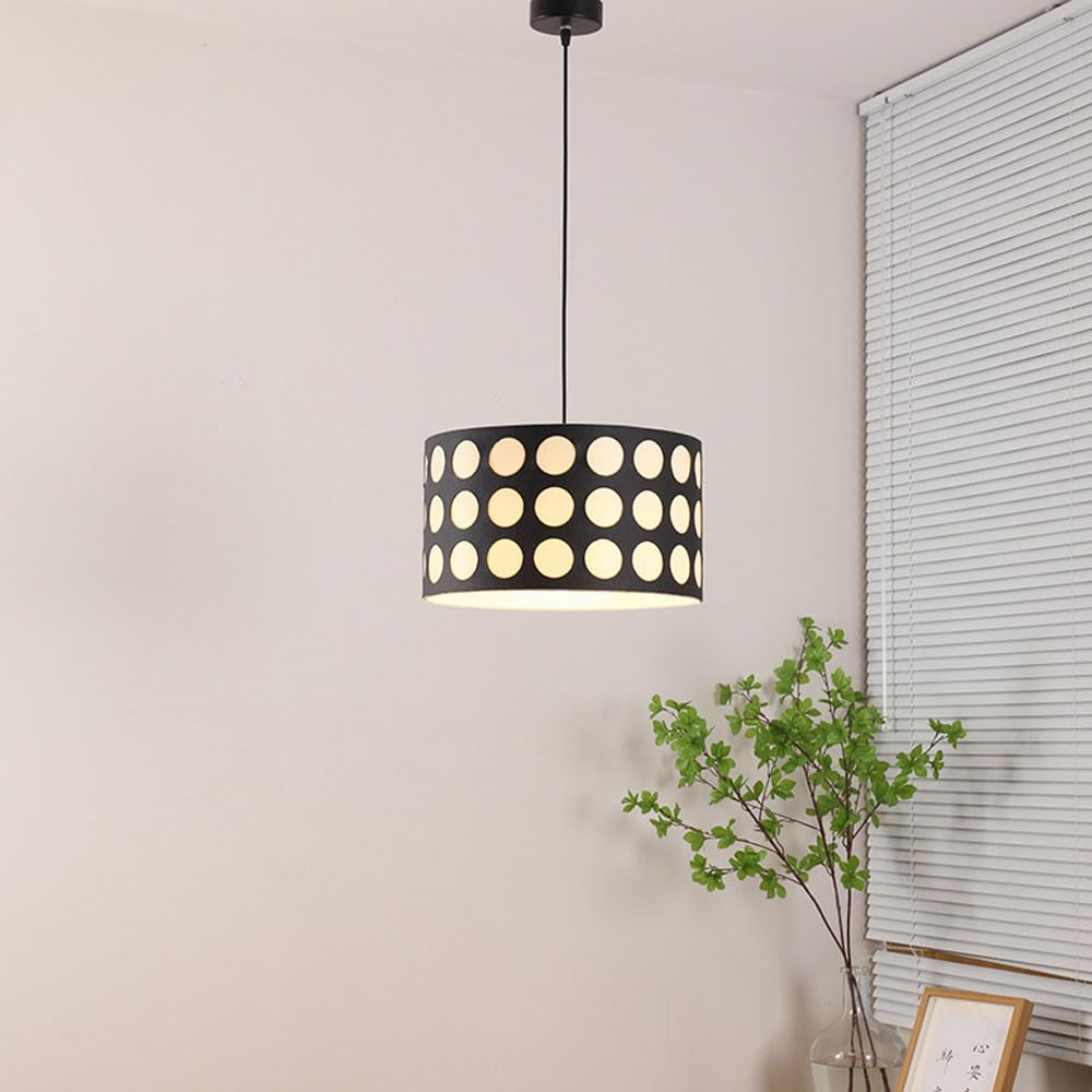 Valentina Redondo Retro LED Lámpara Colgante Metal/Tejido Salón