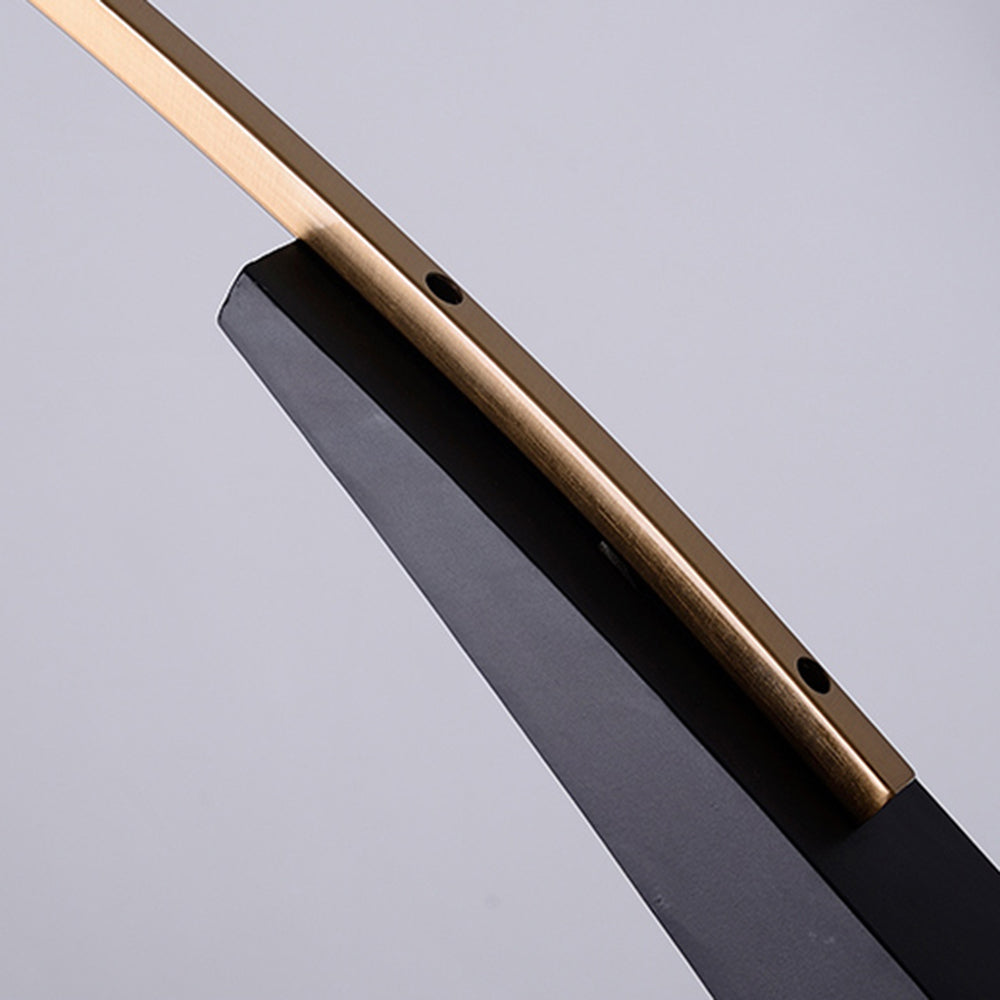 Mira Moderna Minimalista Metal/Textil LED Lámpara de Pie