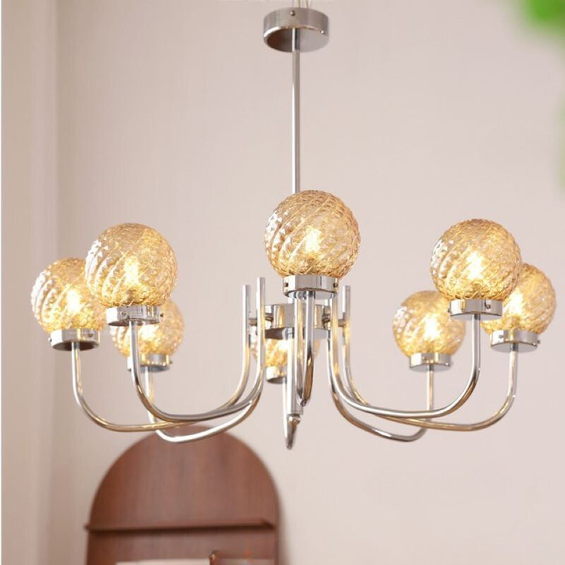 Valentina Moda LED Lámpara Colgante Vidrio/Metal Cocina/Dormitorio