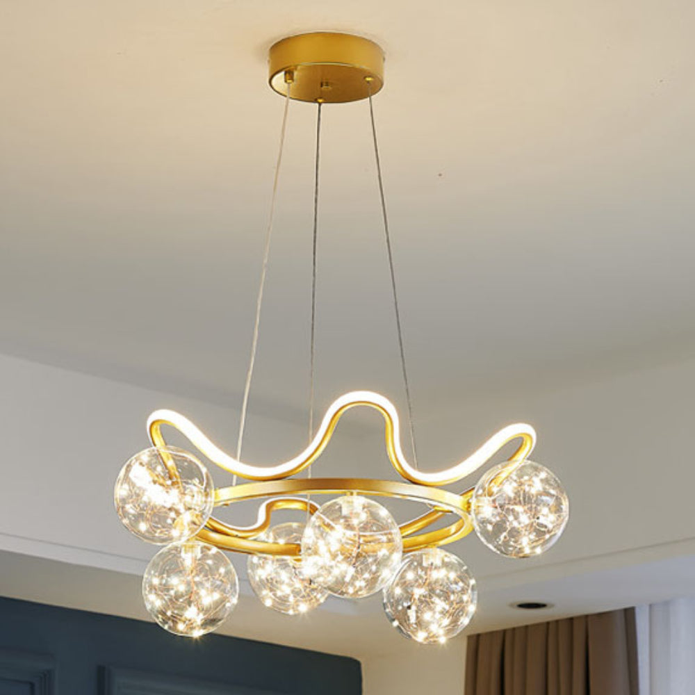 Arisha Nórdico Inusual Estrella Lámpara Colgante Metal Salón/Comedor