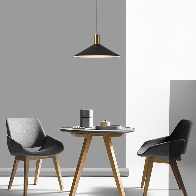 Arisha Simple Moderna Cónico LED Lámpara Colgante