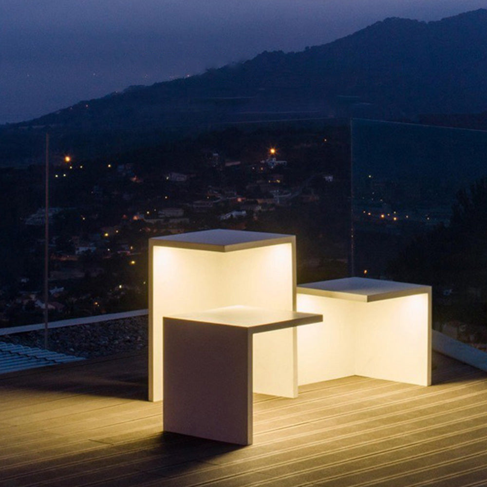Ray Minimalista Solar Plegada Metal Lámpara Exterior