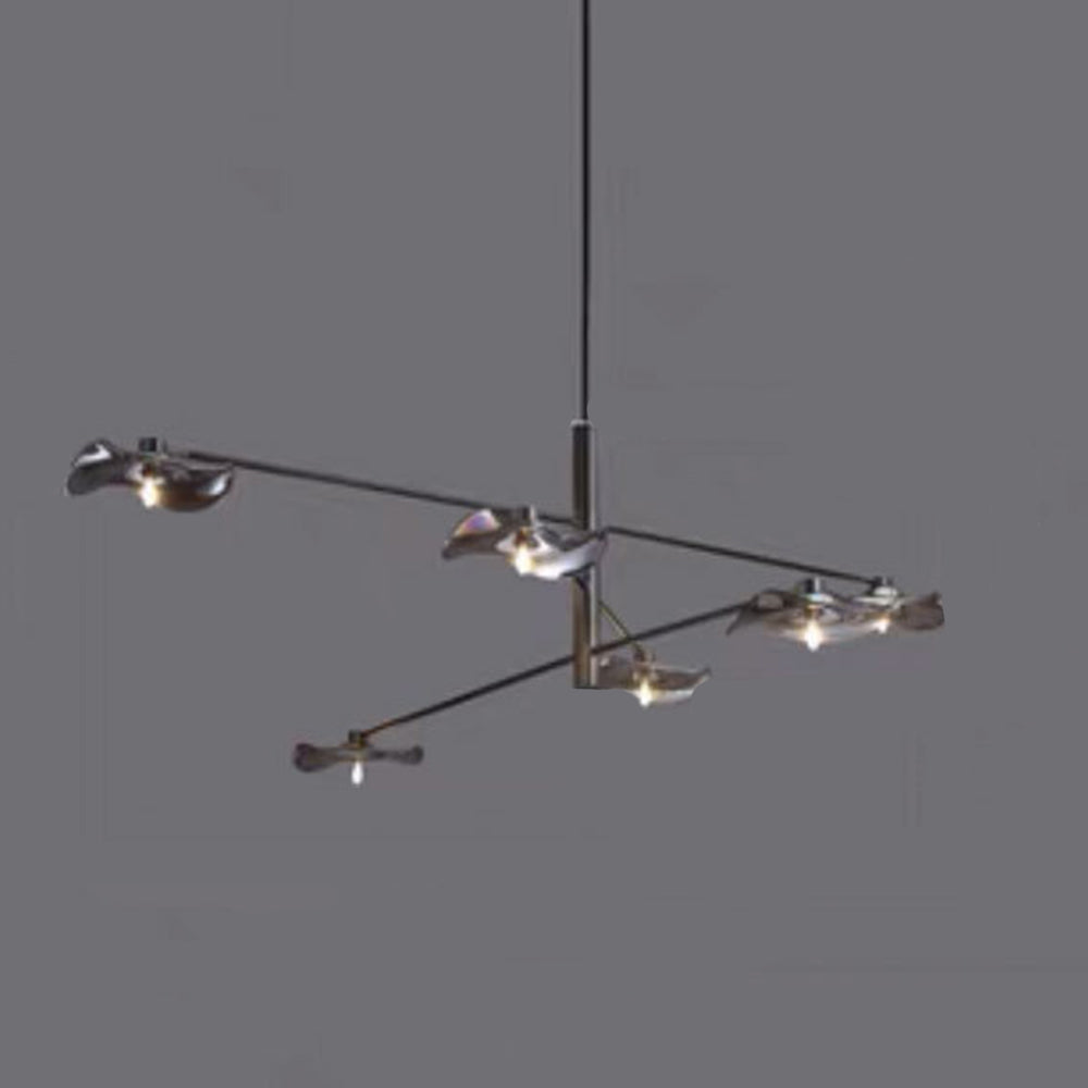 Arisha Moderna Decorativa Metal/Vidrio Lámpara Colgante Transparente/Multicolor