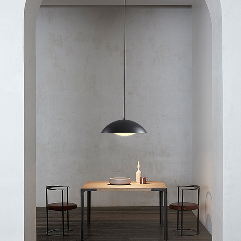 Valentina Moderno Minimalista Lámpara Colgante Metal Comedor