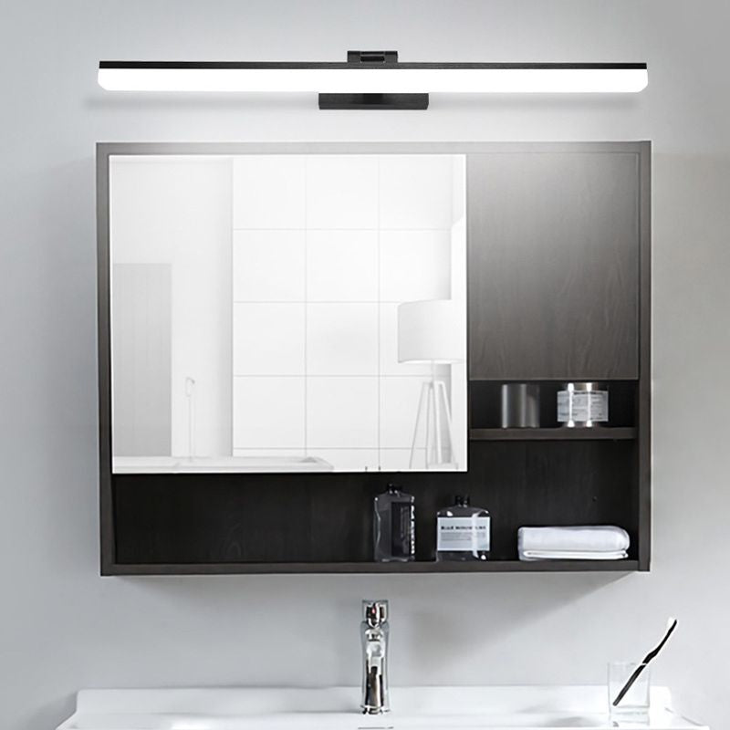 Arisha Moderno Lineal Metal/Acrílico Aplique de Pared Negro/Dorado/Plata