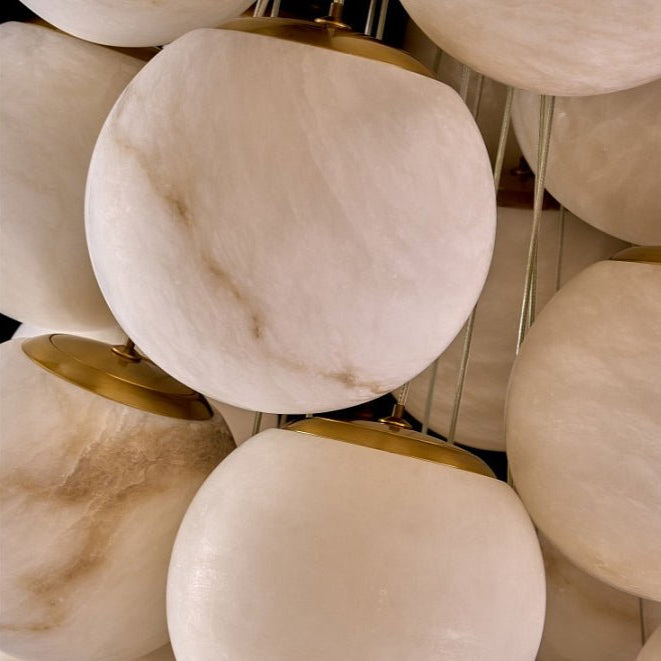 Grapha Alabaster Pendant Light Chandelier - Letslighting