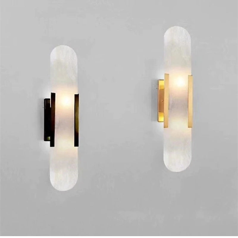Nordic Moderno LED Aplique de Pared Negro/dorado