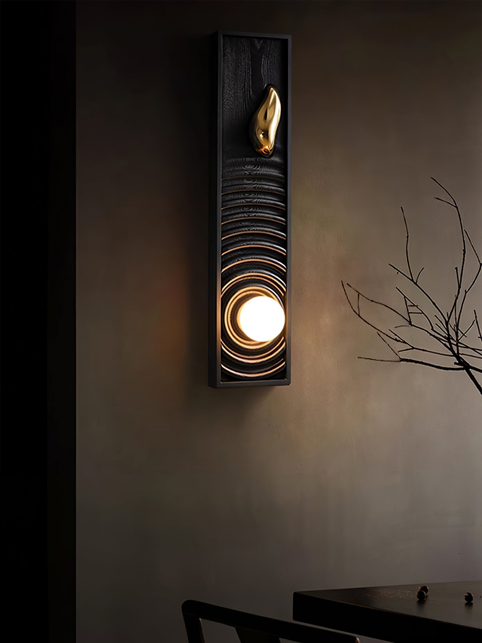 Caleb Vintage Wood Wall Lamp - Letslighting