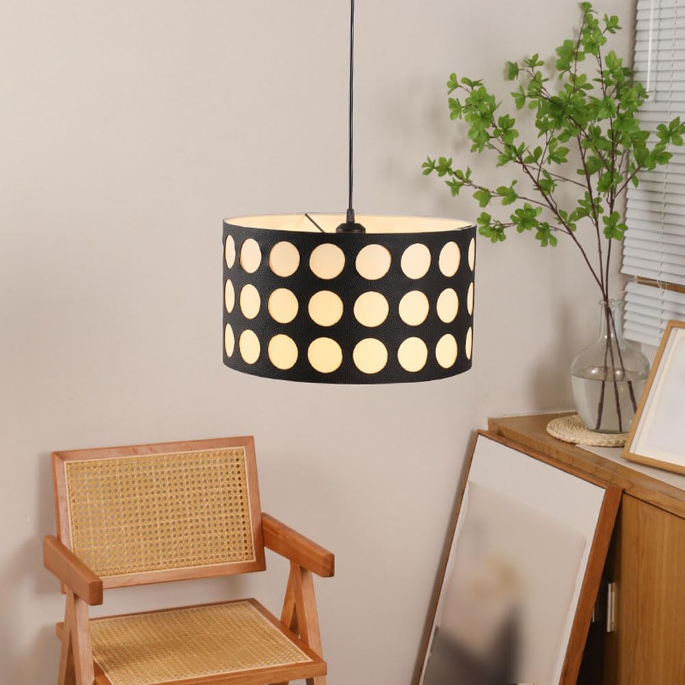 Valentina Redondo Retro LED Lámpara Colgante Metal/Tejido Salón