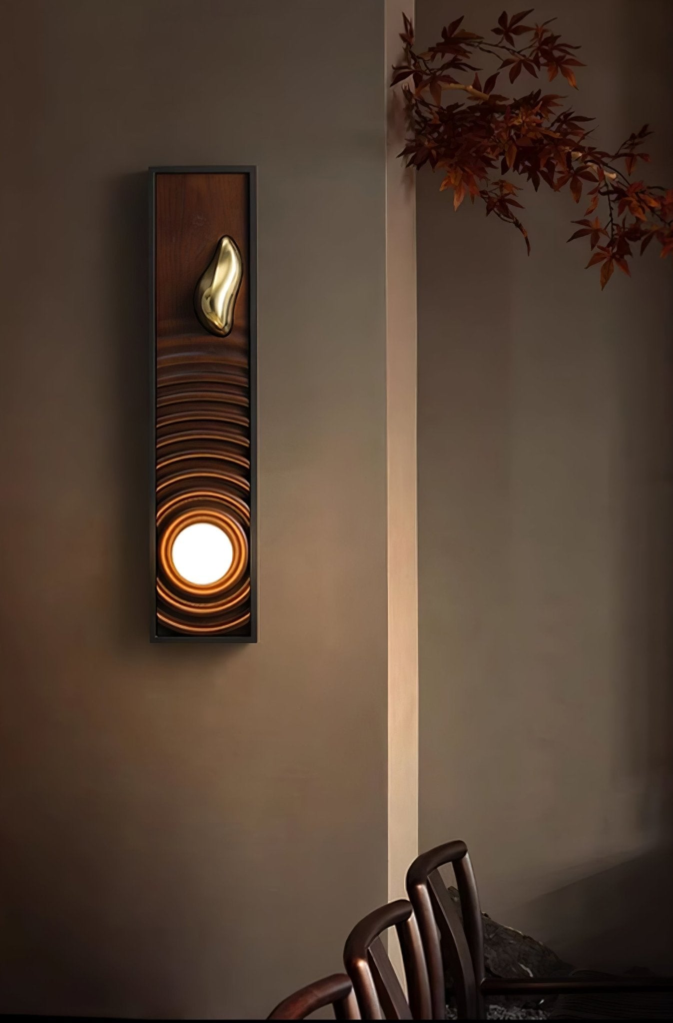 Caleb Vintage Wood Wall Lamp - Letslighting