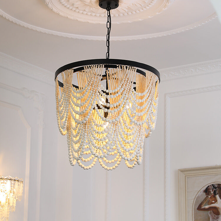 Silva Boho LED Madera/Metal Lámparas Colgantes