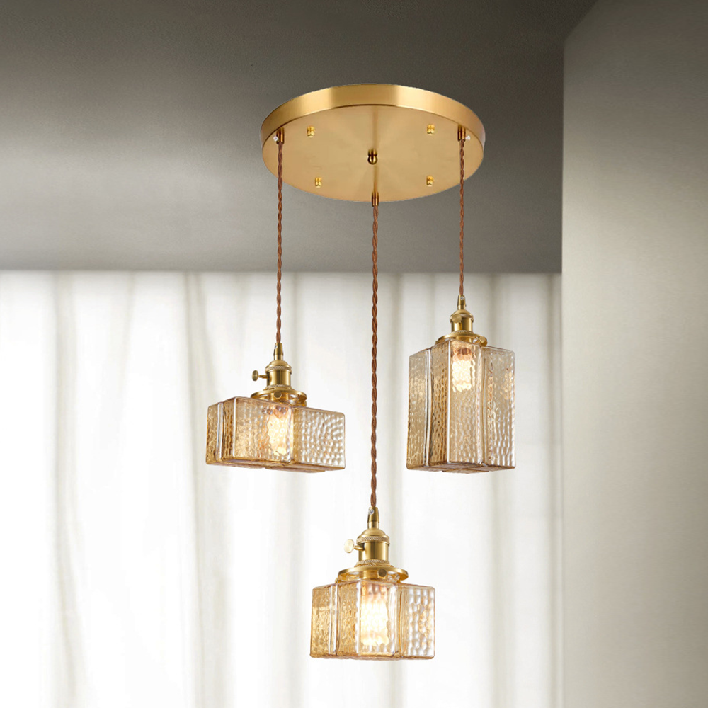 Silva Frasco de Perfume Vintage LED Lámpara Colgante Comedor