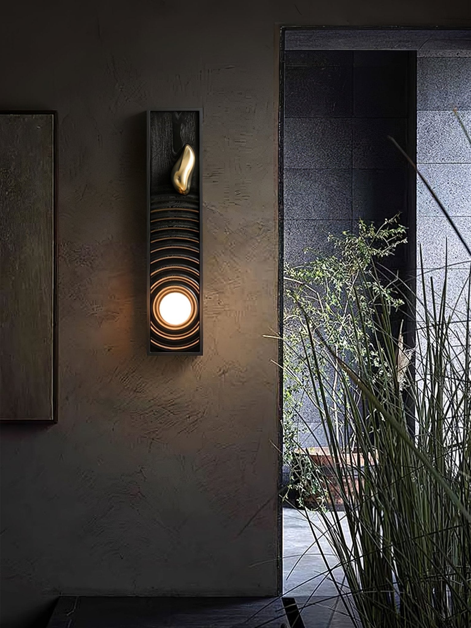 Caleb Vintage Wood Wall Lamp - Letslighting