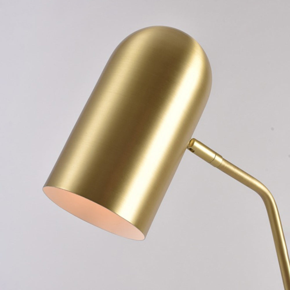 Mira Moderna Minimalista Lineal Metal Lámpara de Pie Dorada