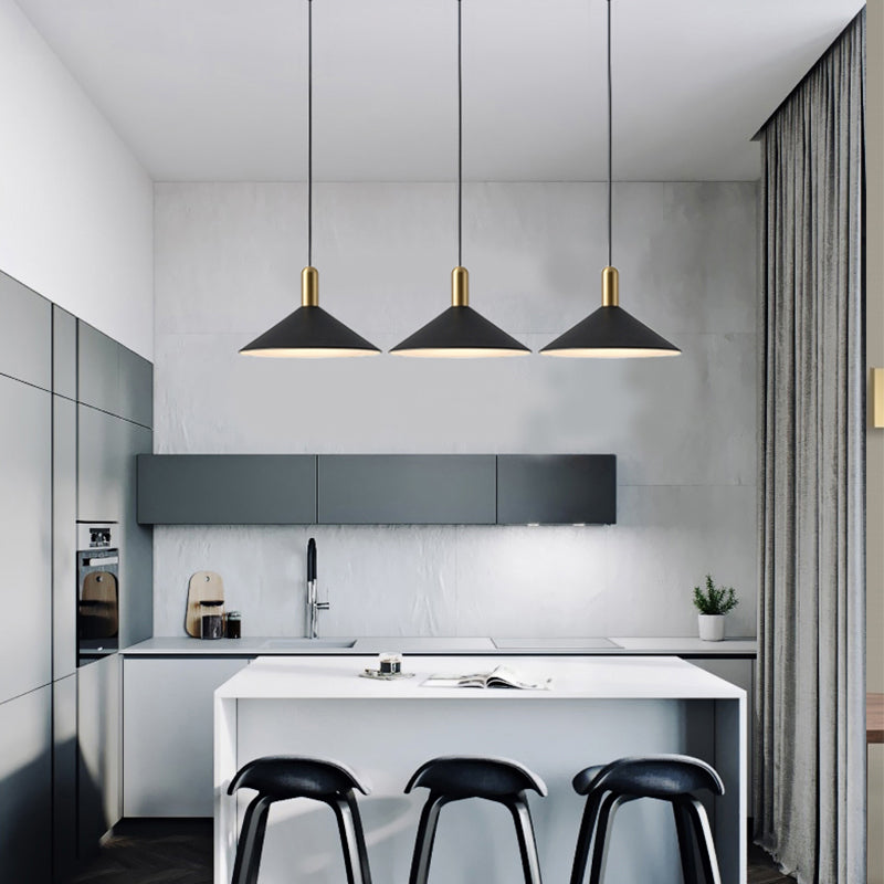 Arisha Simple Moderna Cónico LED Lámpara Colgante