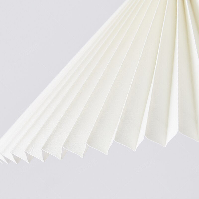 Muto Arte Paraguas Madera/PVC Lámpara Colgante Beige
