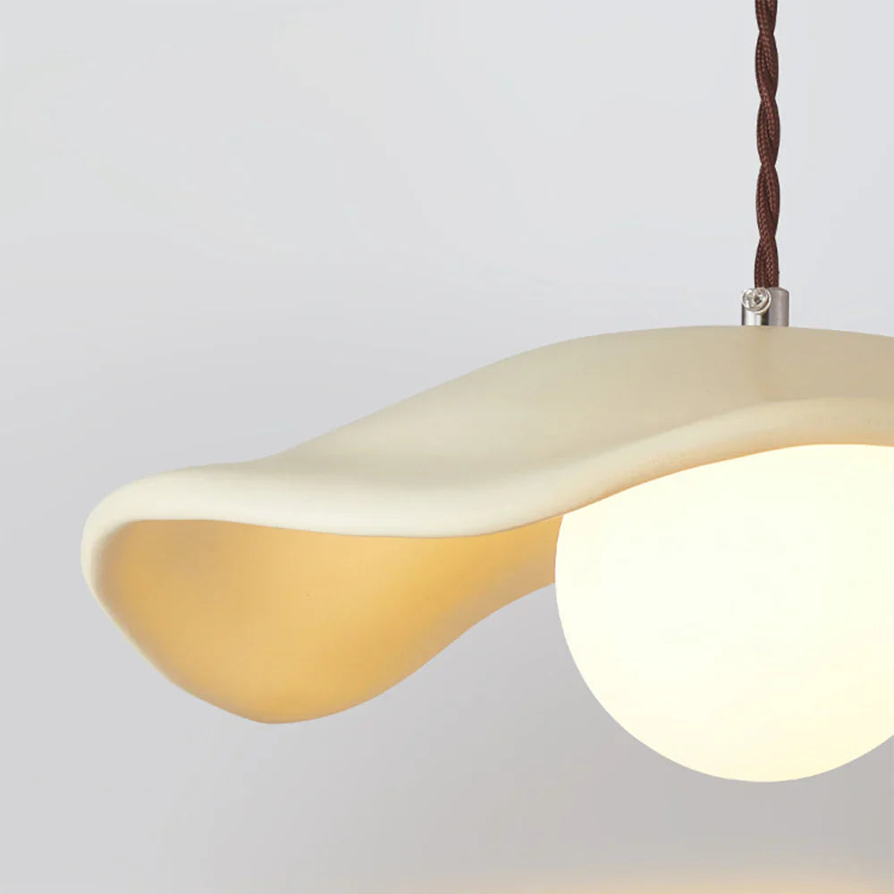 Avi Nórdico LED Lámpara Colgante Metal/Resina Salón/Comedor