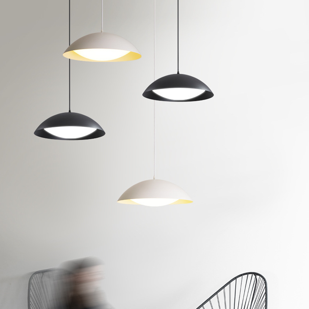 Valentina Moderno Minimalista Lámpara Colgante Metal Comedor
