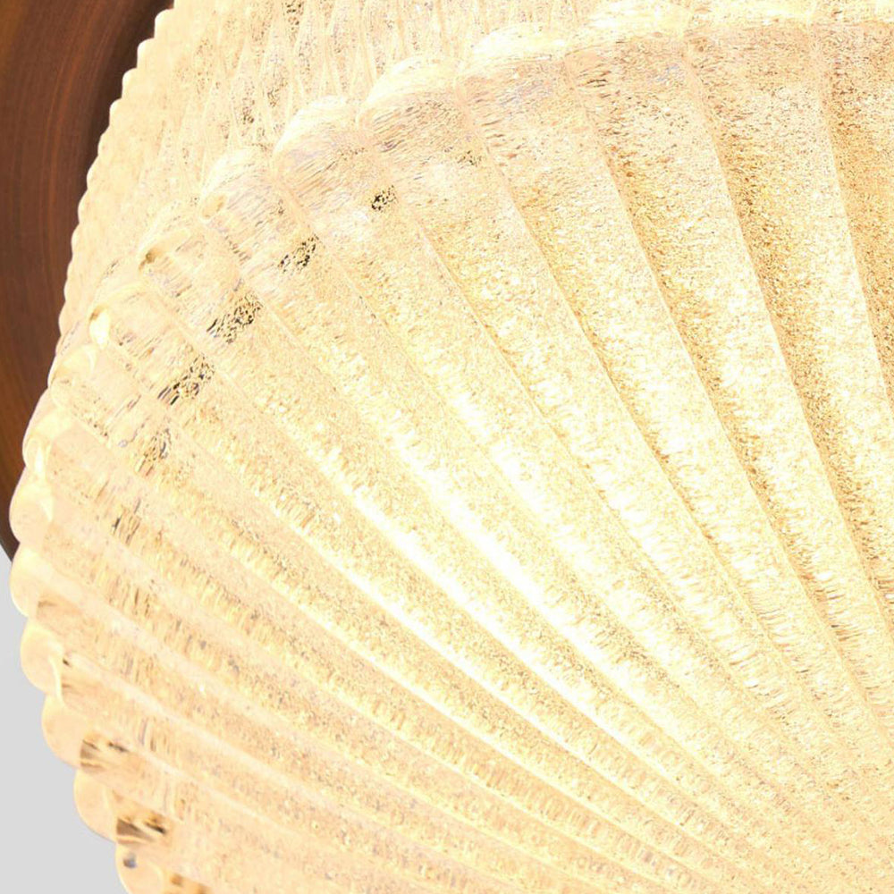 Silva Vintage Redondo Plafón Lámpara de Techo Vidrio Dormitorio