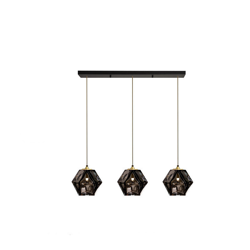 Valentina Poliedro LED Lámpara Colgante Metal/Vidrio Dormitorio/Cocina