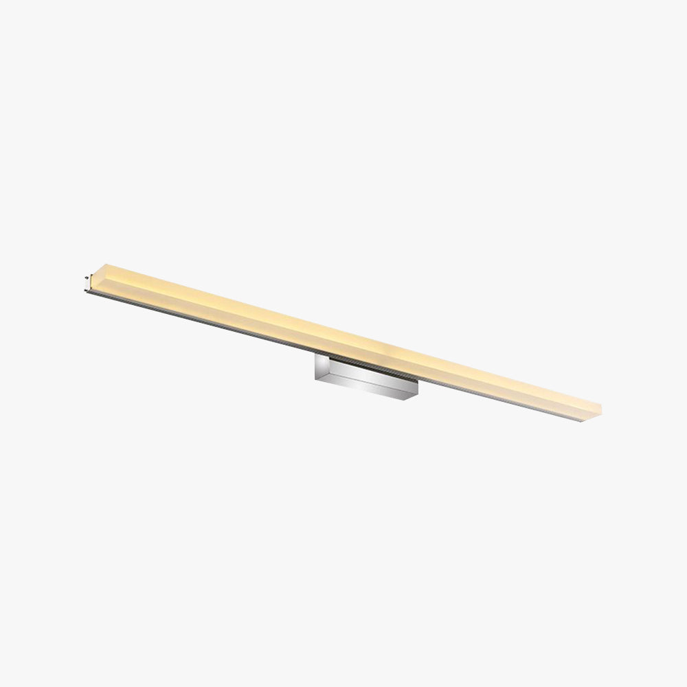 Arisha Moderno Lineal Metal/Acrílico LED Aplique de Pared Interior Plata