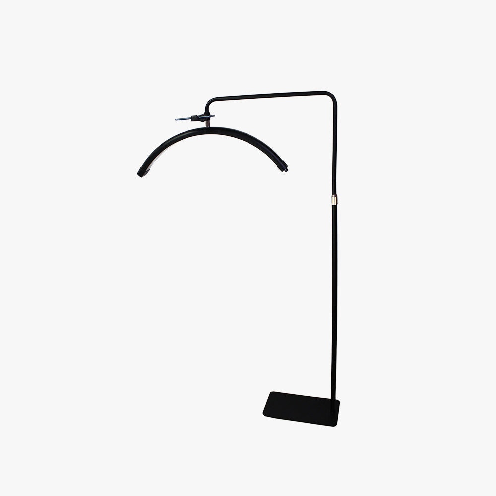 Mira Moderna Diseño Simple Metal Lámpara de Pie Negra