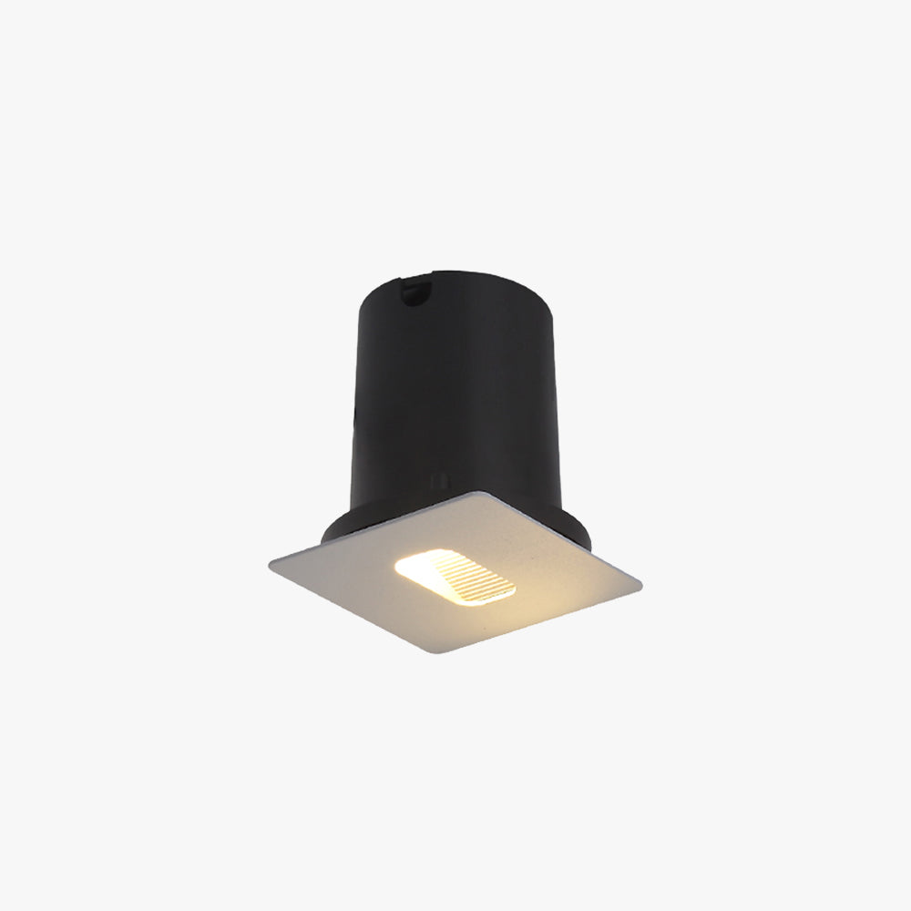 Ray Moderno Cuadrado Redondo Metal Acrílico Apique Exterior