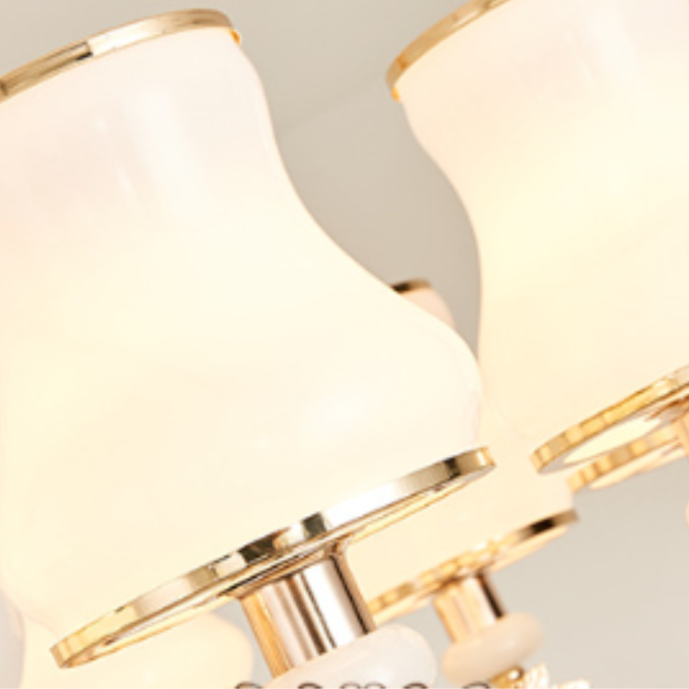 Silva Retro Lámpara Colgante Metal Vidrio Salón Comedor