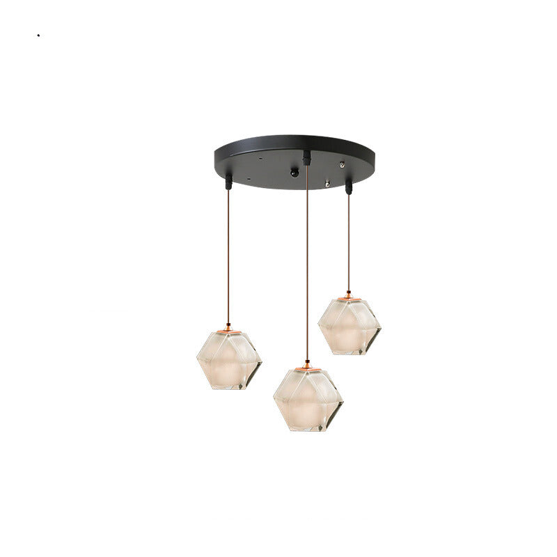Valentina Poliedro LED Lámpara Colgante Metal/Vidrio Dormitorio/Cocina