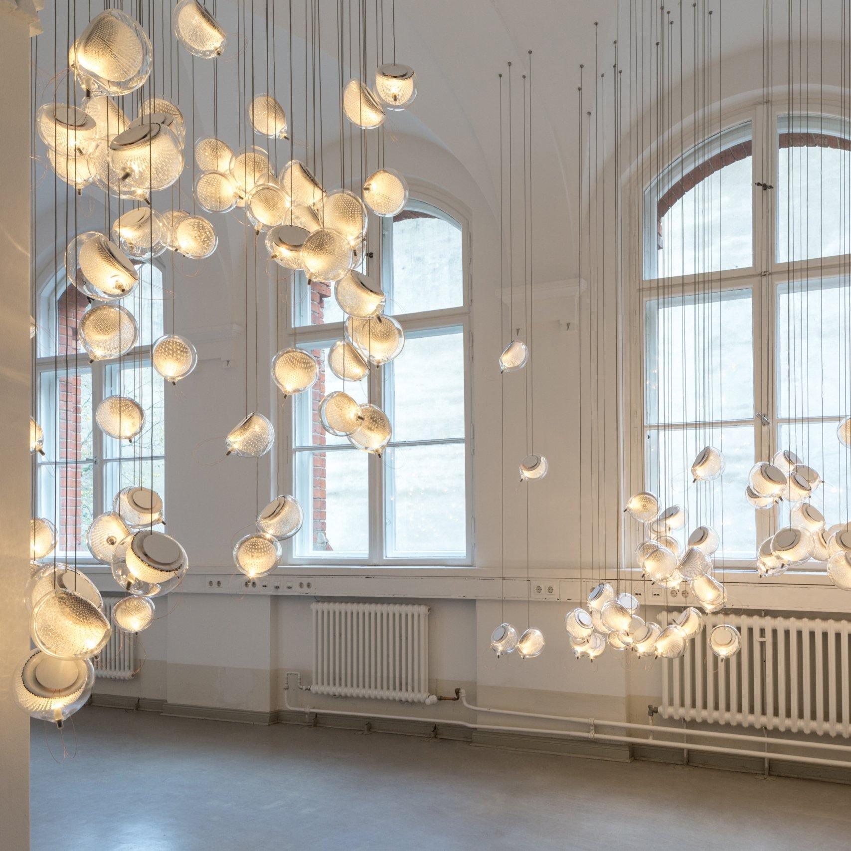 Mesh Glass Pendant Light - Letslighting