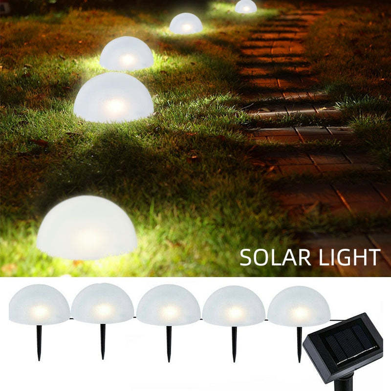 Avi Moderna MInimalista Semicircular Acrílico LED Lámpara de Pie Exterior Blanca