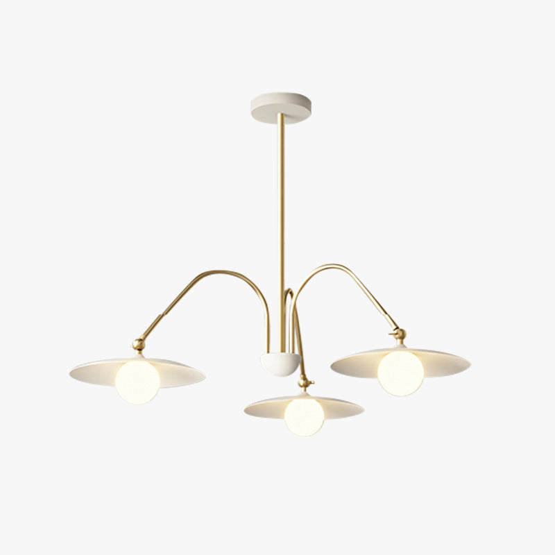 Arisha Nórdica Multiple Metal/Vidrio Lámpara colgante Dorada