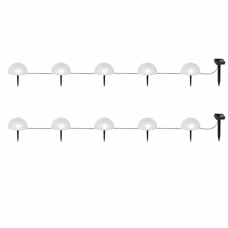 Avi Moderna MInimalista Semicircular Acrílico LED Lámpara de Pie Exterior Blanca