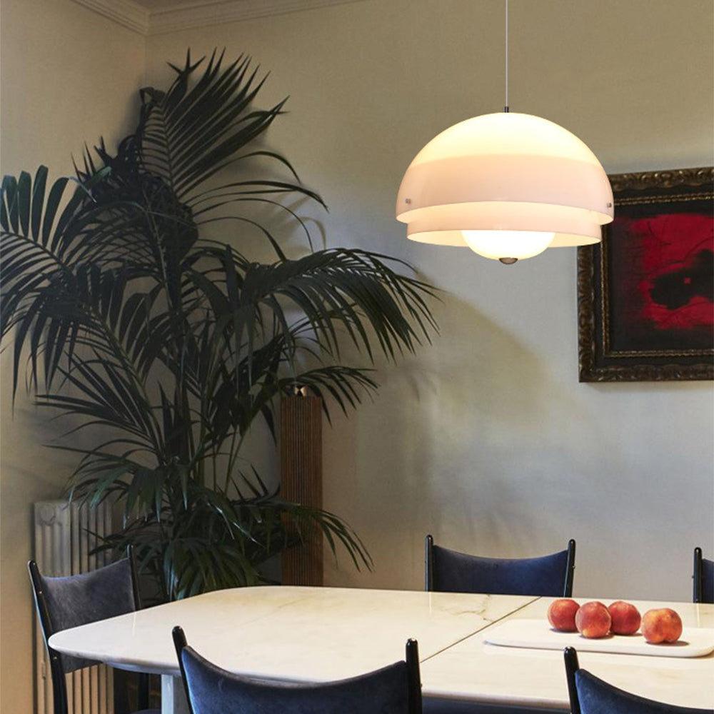 Arisha Bauhaus Nórdico Sencillo Lámpara Colgante Metal Acrílico Comedor