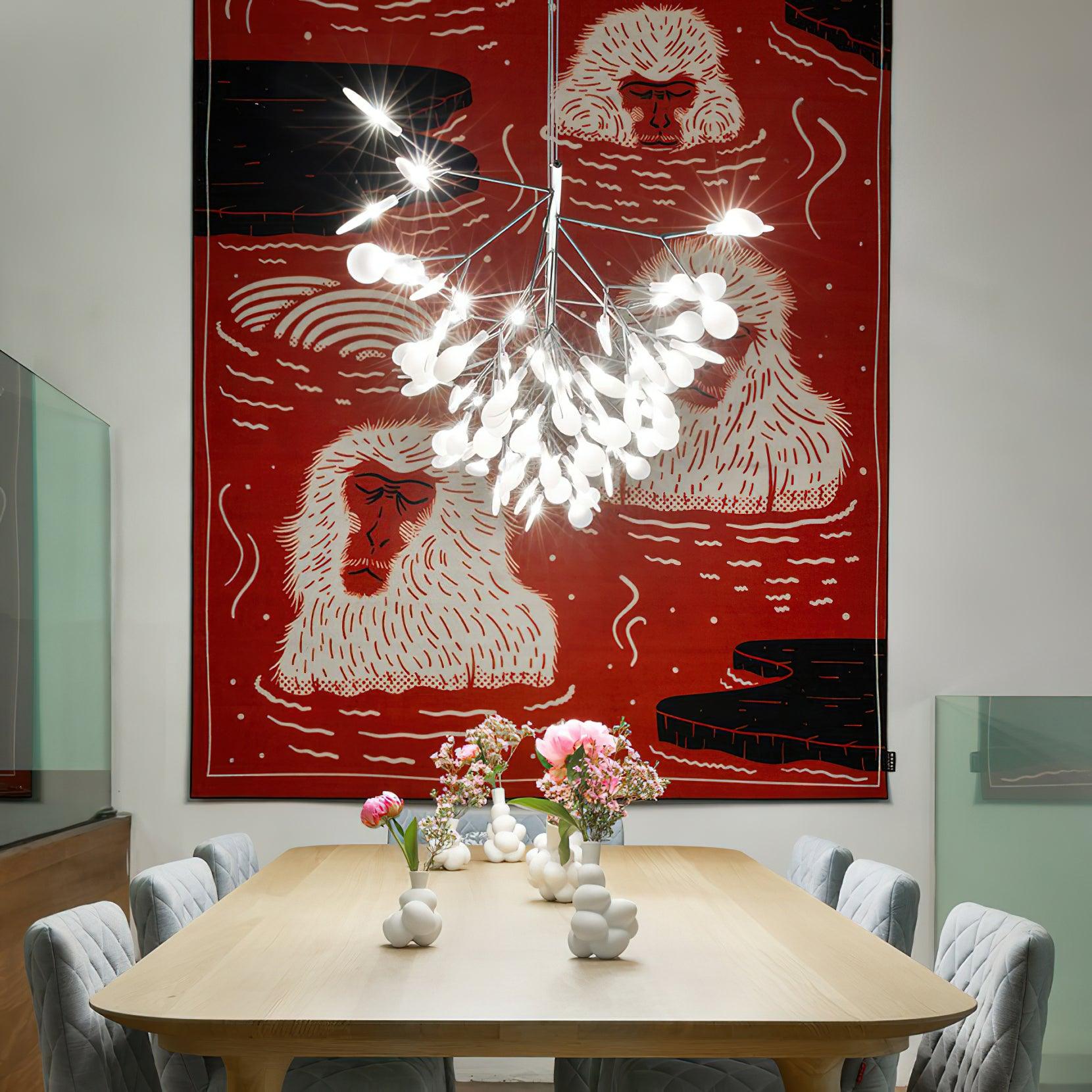 Long Style Firefly LED Chandelier - Letslighting