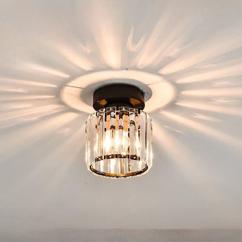 Arisha Moderno Plafón Vidrio Metal Dormitorio