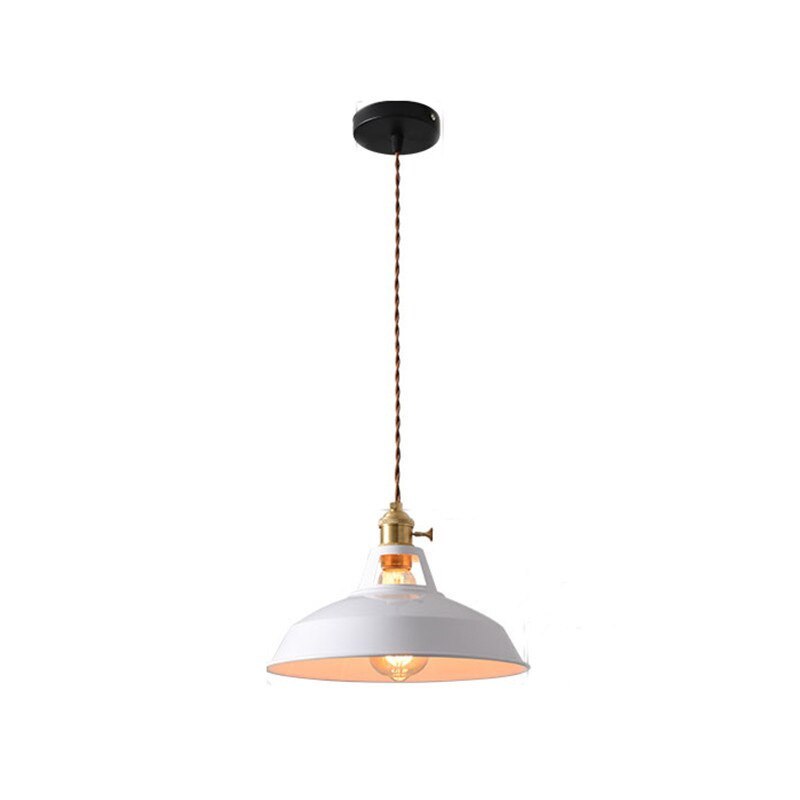 Valentina Nordica Metal LED Lámpara Colgante Negra/Blanca