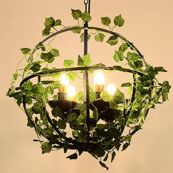 Arisha Industrial LED Lámpara Colgante Metal Sala de estar