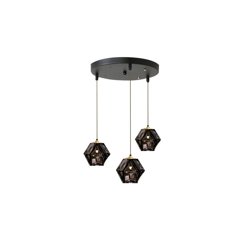 Valentina Poliedro LED Lámpara Colgante Metal/Vidrio Dormitorio/Cocina