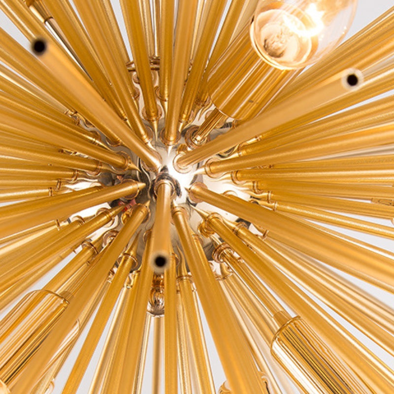 Arisha Moderno LED Lámparas de araña Oro Metal Salón/Comedor/Dormitorio