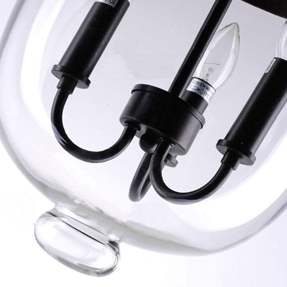 Silva Industrial Creativo LED Lámpara Colgante Metal Dormitorio