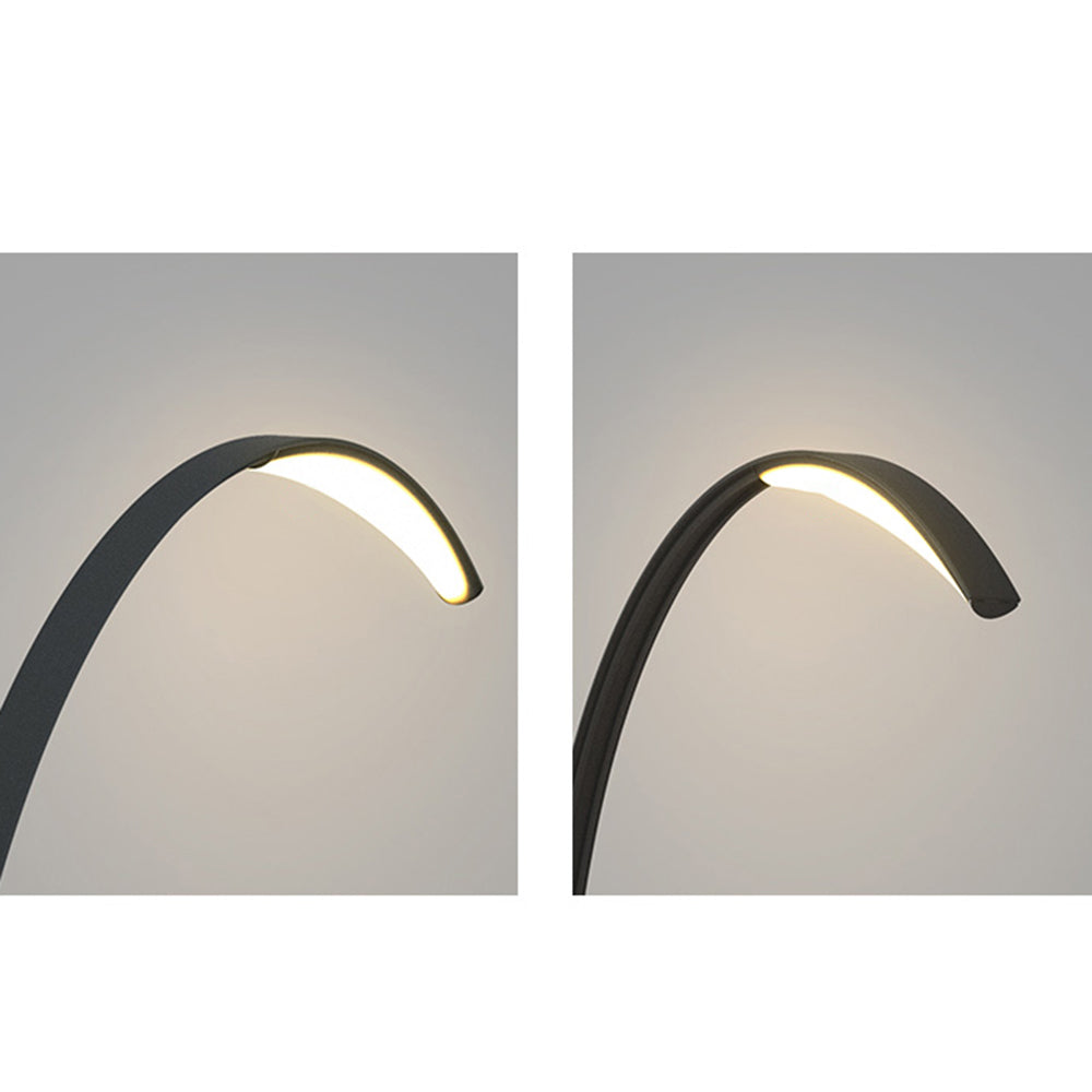 Ray Minimalista Lineal Metal Acrílico Lampara Exterior