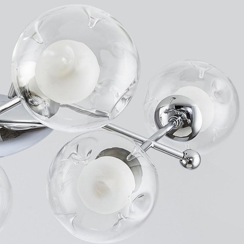 Valentina Moderno LED Lámparas de araña Cromo Vidrio Salón/Dormitorio
