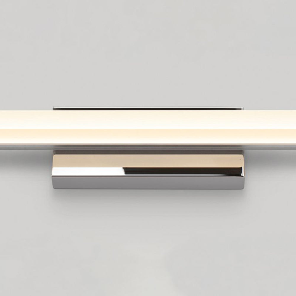 Arisha Moderno Mininalista Lineal Metal Aplique de Pared Negro/Cromo