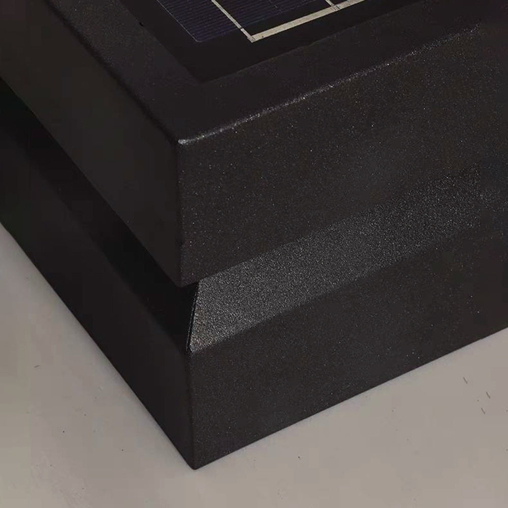 Ray Diseño Lámpara Exterior Cubo Metal Patio Jardín