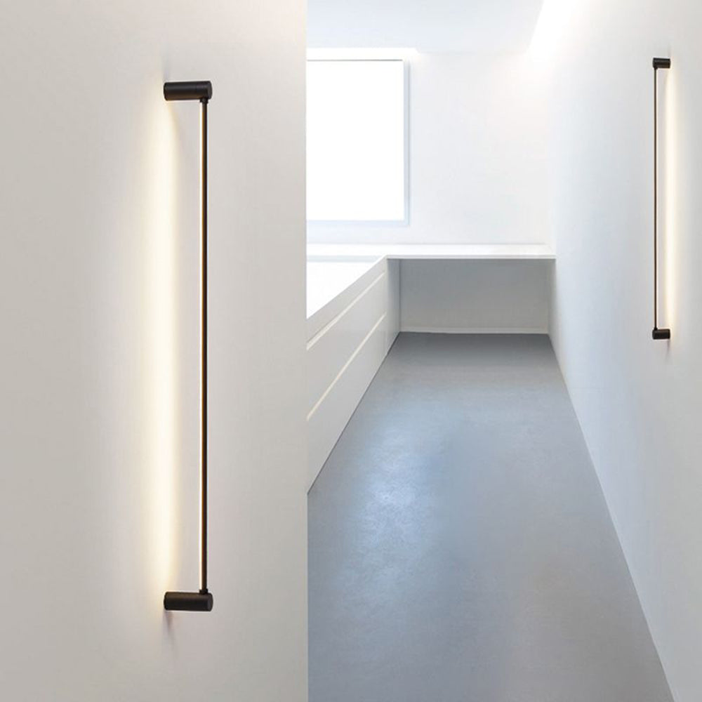 Arisha Moderna Minimalista Lineal Metal Lámpara Colgante Negro