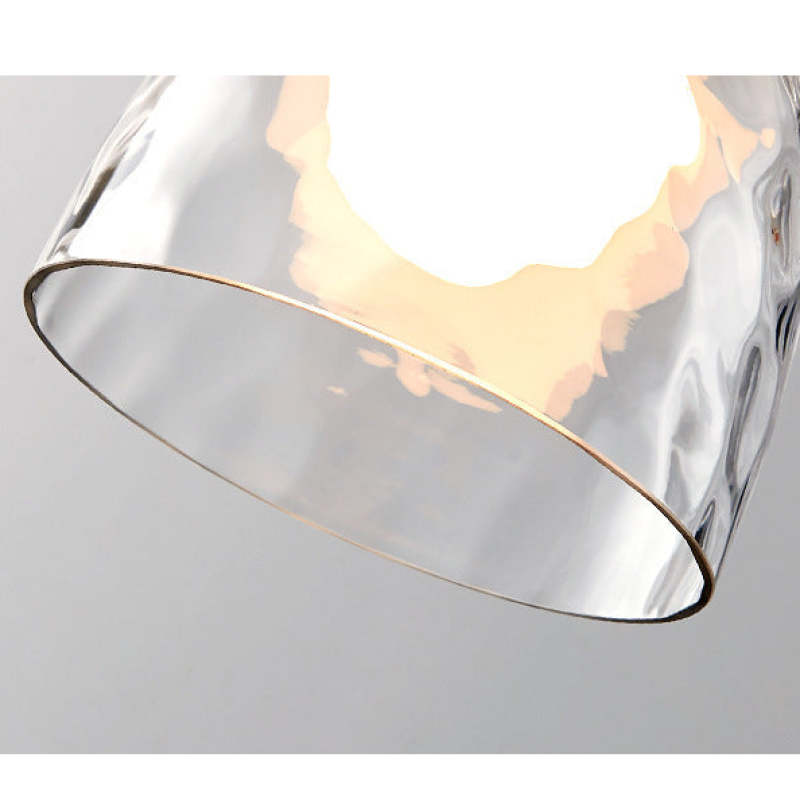 Arisha Minimalista Geométrica Lámpara Colgante Transparente